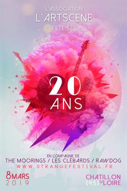Festival Strange : L'Artscène fête ses 20 ans le 8 mars 2019 !